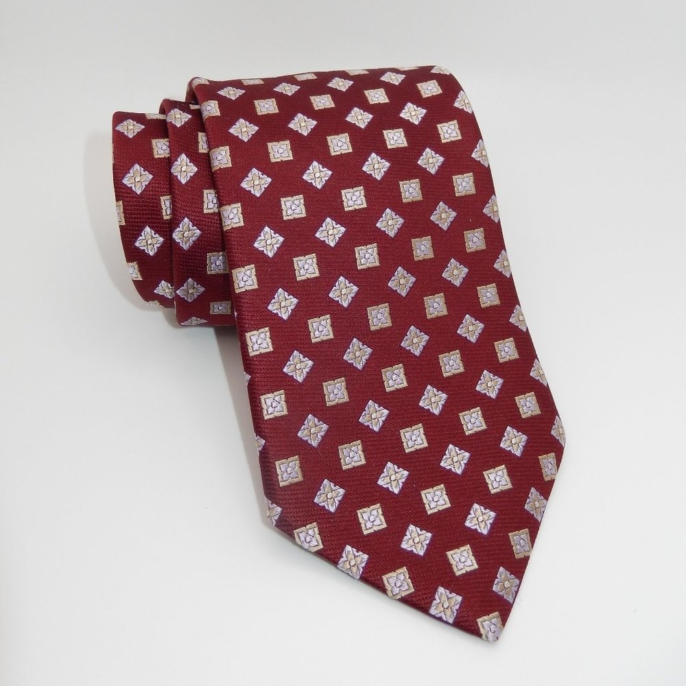 Nordstrom 100% Silk Necktie / Burgundy / L-58" x W-3.5"